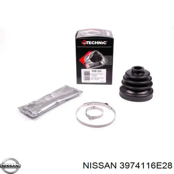 3974116E28 Nissan fuelle, árbol de transmisión delantero interior