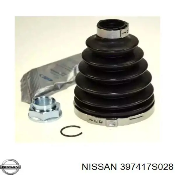 397417S028 Nissan fuelle, árbol de transmisión trasero interior