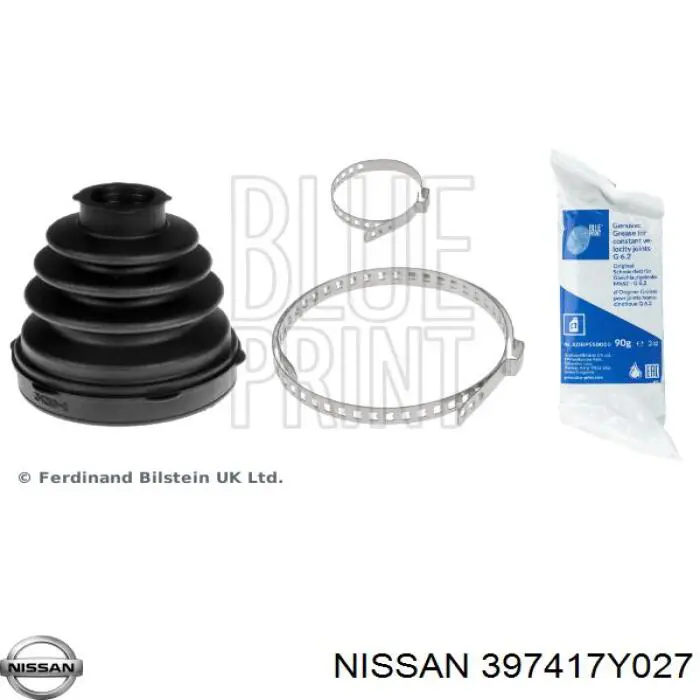 Comprar 397417Y027 Nissan/Infiniti Fuelle de transmisión delantero interior