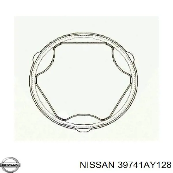 39741AY128 Nissan/Infiniti Fuelle palier delantero interior