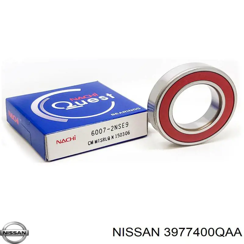 Cojinete del semieje delantero 3977400QAA Nissan/Infiniti