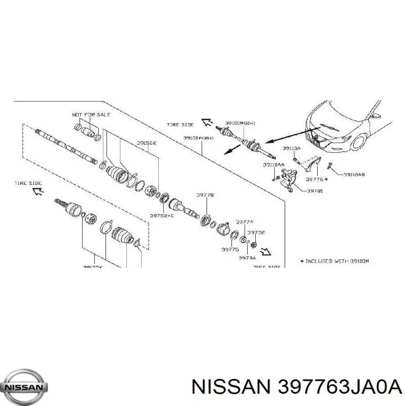 397763JA0A Nissan