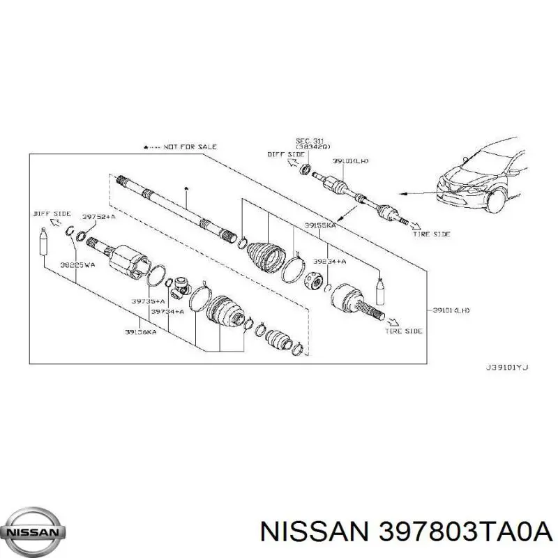 397803TA0A Nissan