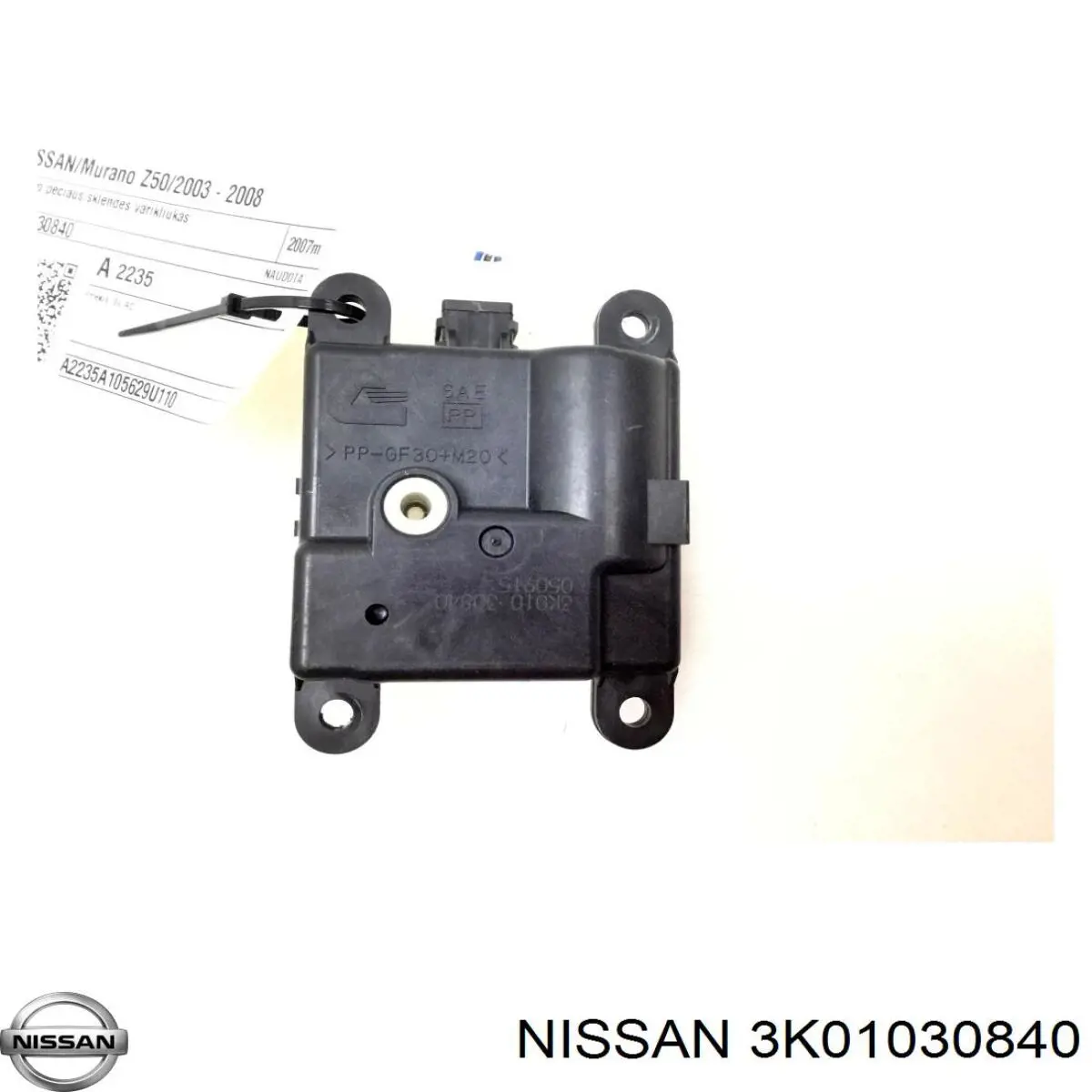  Nissan/Infiniti 3K01030840 precio, desde 39,20 EUR