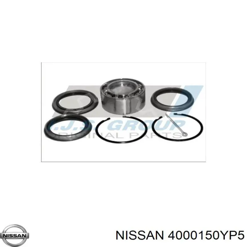 4000150YP5 Nissan cojinete de rueda delantero