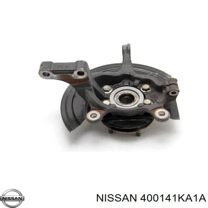 Muñón del eje, soporte de rueda, delantero derecho para Nissan Tiida (C13)