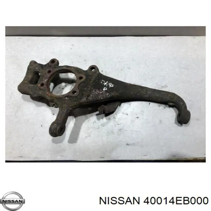 Muñón del eje, soporte de rueda, delantero derecho para Nissan Pathfinder (R51M)