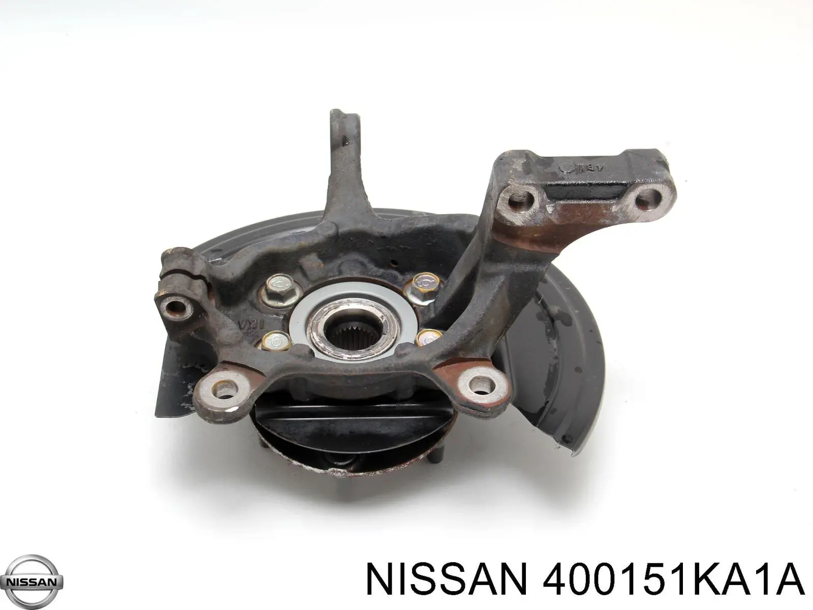 400151KA0A Nissan muñón del eje, suspensión de rueda, delantero izquierdo