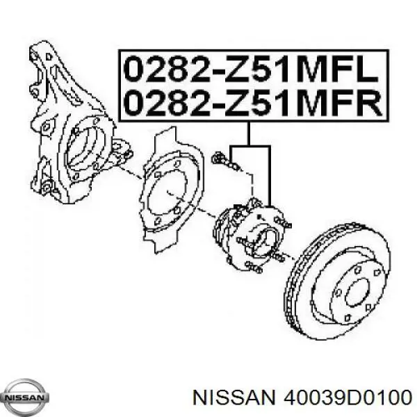  Nissan/Infiniti 40039D0100 precio, desde 10,92 EUR
