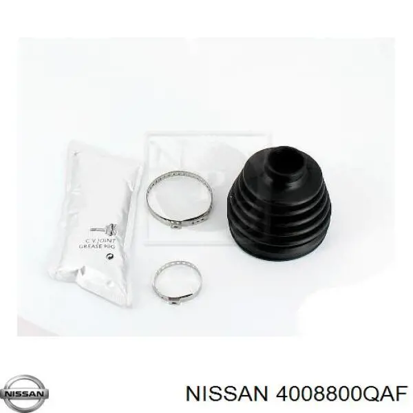 4008800QAF Nissan fuelle, árbol de transmisión delantero exterior