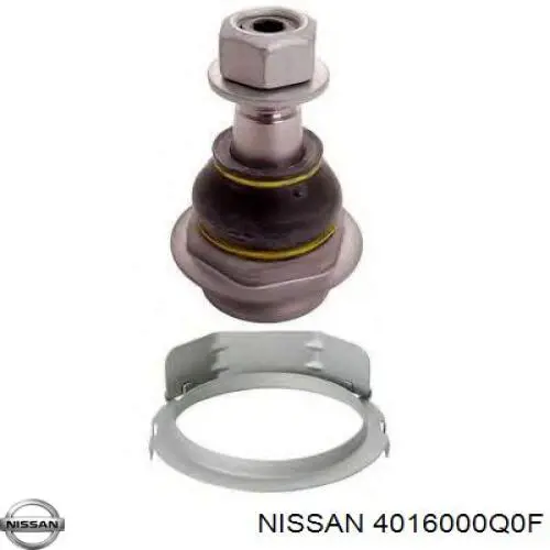 4016000Q0F Nissan rótula de suspensión inferior derecha