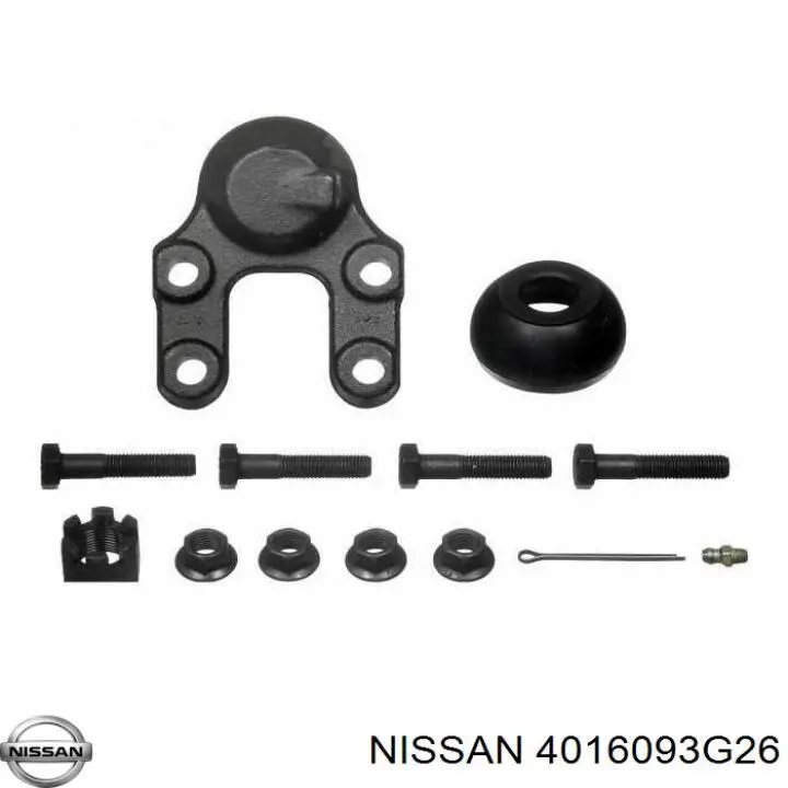4016093G26 Nissan rótula de suspensión inferior
