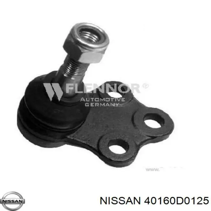 40160D0125 Nissan rótula de suspensión inferior derecha