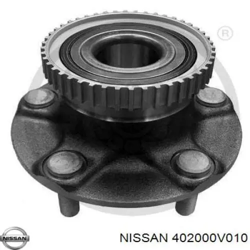 402000V010 Nissan cubo de rueda delantero