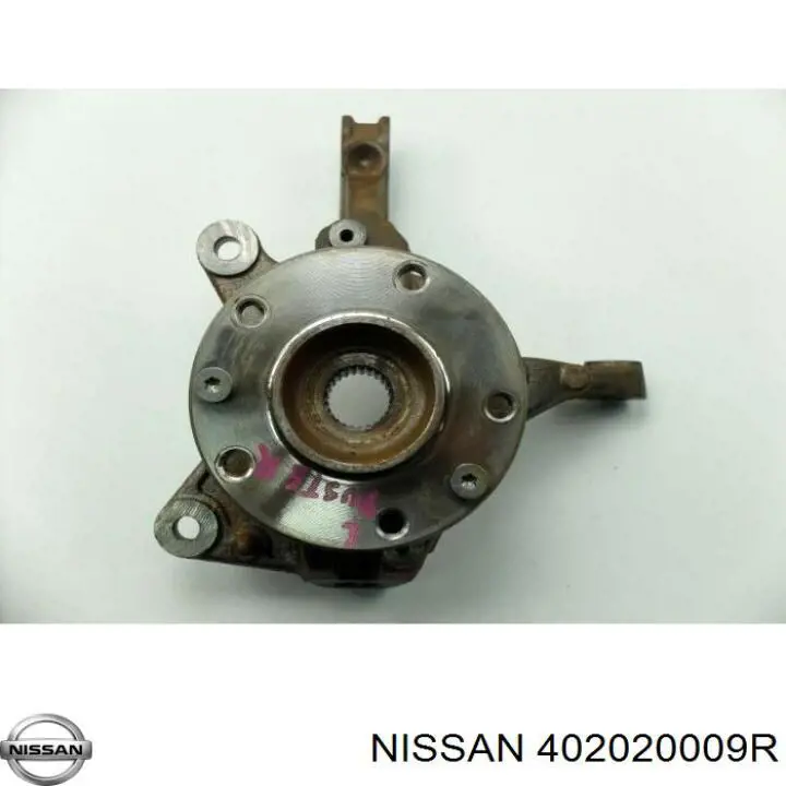 Cubo de rueda delantero Renault DUSTER 2 HM