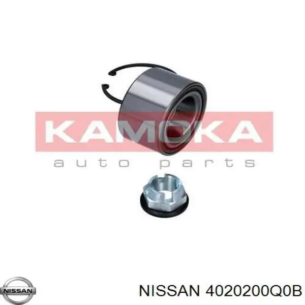 4020200Q0B Nissan cubo de rueda delantero