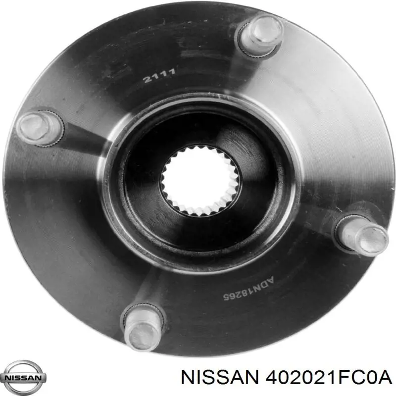 402021FC0A Nissan cubo de rueda delantero