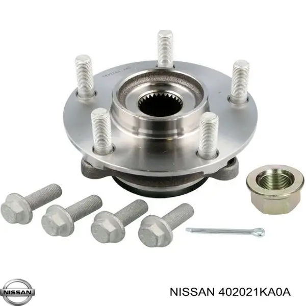 Buje de rueda delantero Nissan/Infiniti 402021KA0A precio, desde 63,03 EUR