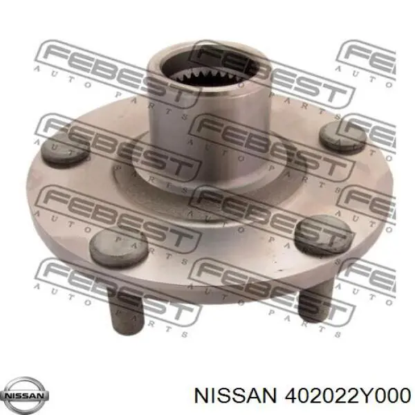402022Y000 Nissan cubo de rueda delantero