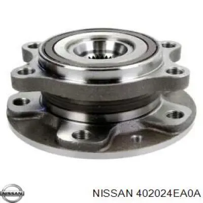 402024EA0A Nissan cubo de rueda delantero