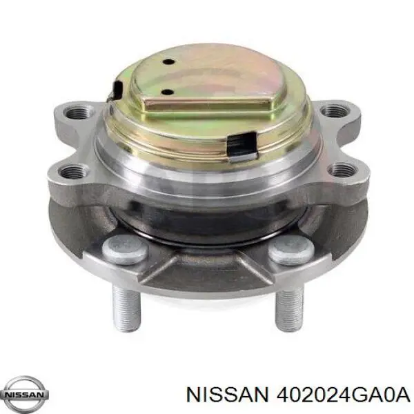 402024GA0A Nissan cubo de rueda delantero