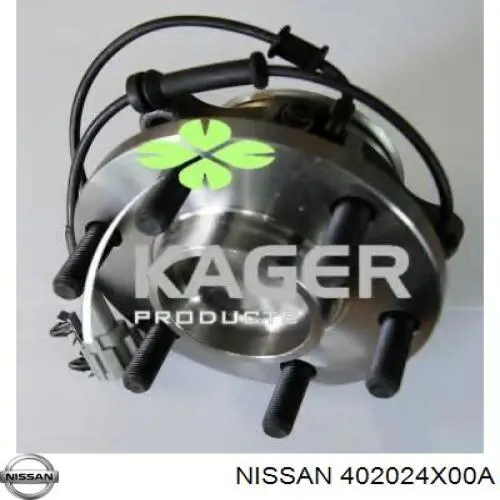Buje de rueda delantero Nissan/Infiniti 402024X00A precio, desde 44,80 EUR