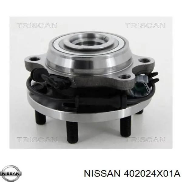 Buje de rueda delantero Nissan/Infiniti 402024X01A precio, desde 106,39 EUR