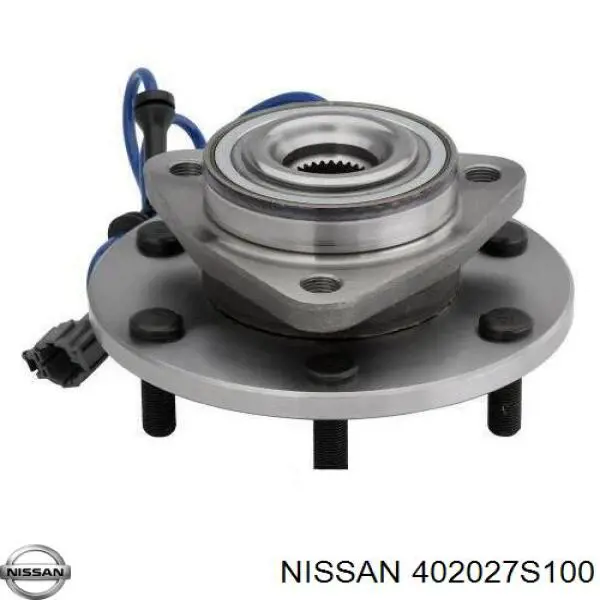 402027S100 Nissan cubo de rueda delantero