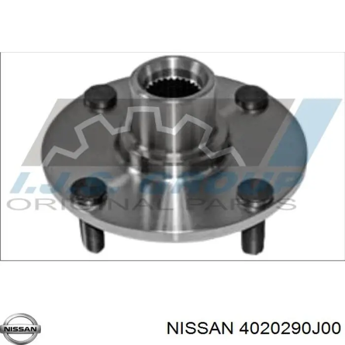 Cubo delantero Nissan Primera (P10)