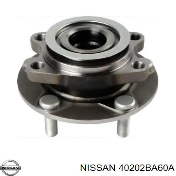 Comprar 40202BA60A Nissan/Infiniti Bujes de ruedas