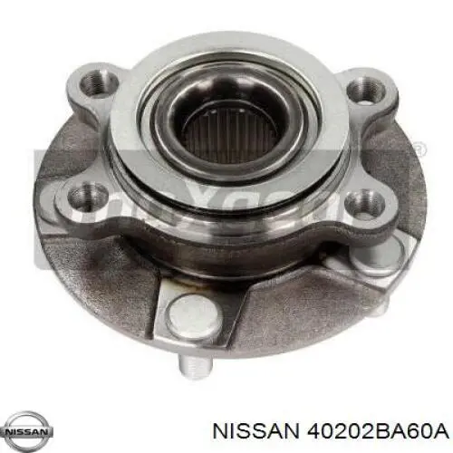 Buje de rueda delantero Nissan/Infiniti 40202BA60A precio, desde 62,15 EUR