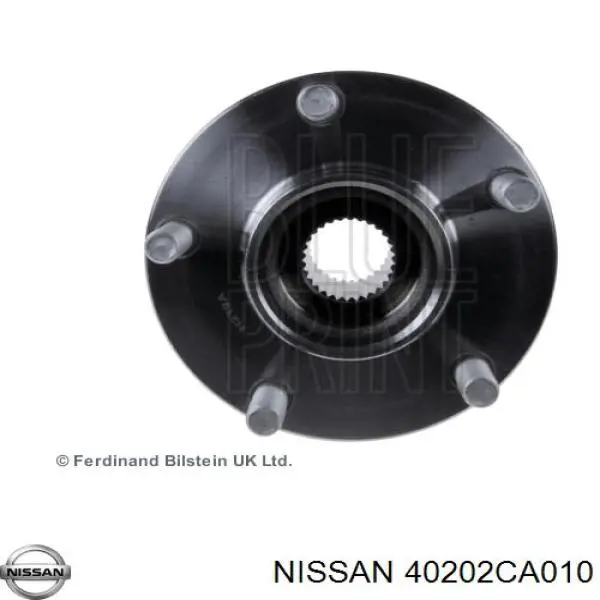 40202CA010 Nissan cubo de rueda delantero