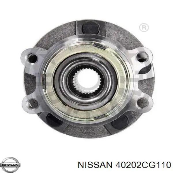 Buje de rueda delantero Nissan/Infiniti 40202CG110 precio, desde 72,74 EUR