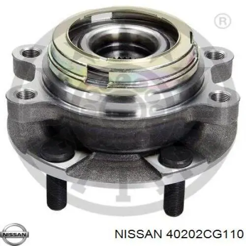Buje de rueda Nissan/Infiniti 40202CG110