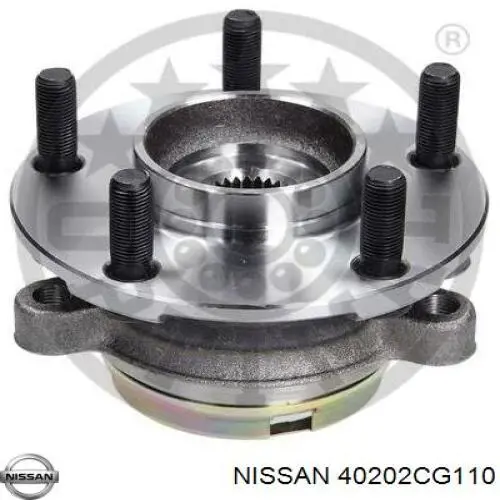 40202CG110 Nissan/Infiniti Cubo delantero