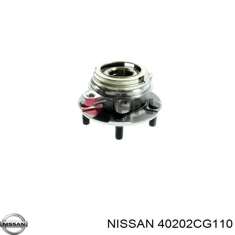Buje de rueda delantero 40202CG110 Nissan/Infiniti