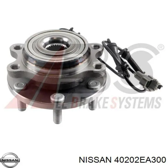 40202EA300 Nissan/Infiniti Cubo delantero