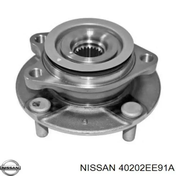 Buje de rueda delantero Nissan/Infiniti 40202EE91A precio, desde 57,85 EUR