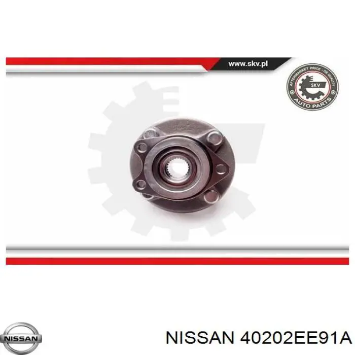 Comprar 40202EE91A Nissan/Infiniti Bujes de ruedas