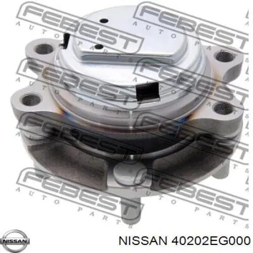 40202-EG000 Nissan cubo de rueda delantero