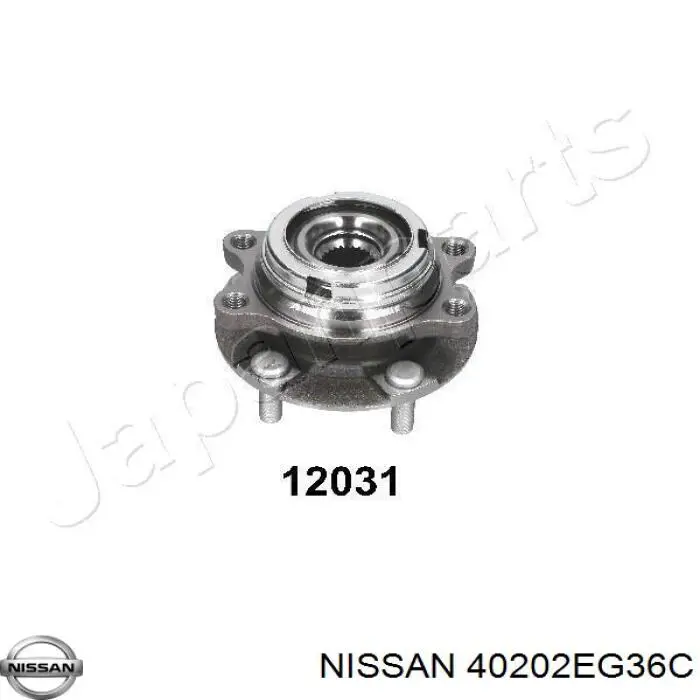 Buje de rueda delantero Nissan/Infiniti 40202EG36C precio, desde 64,83 EUR