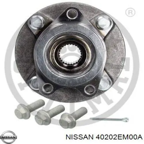 Buje de rueda delantero Nissan/Infiniti 40202EM00A precio, desde 55,50 EUR