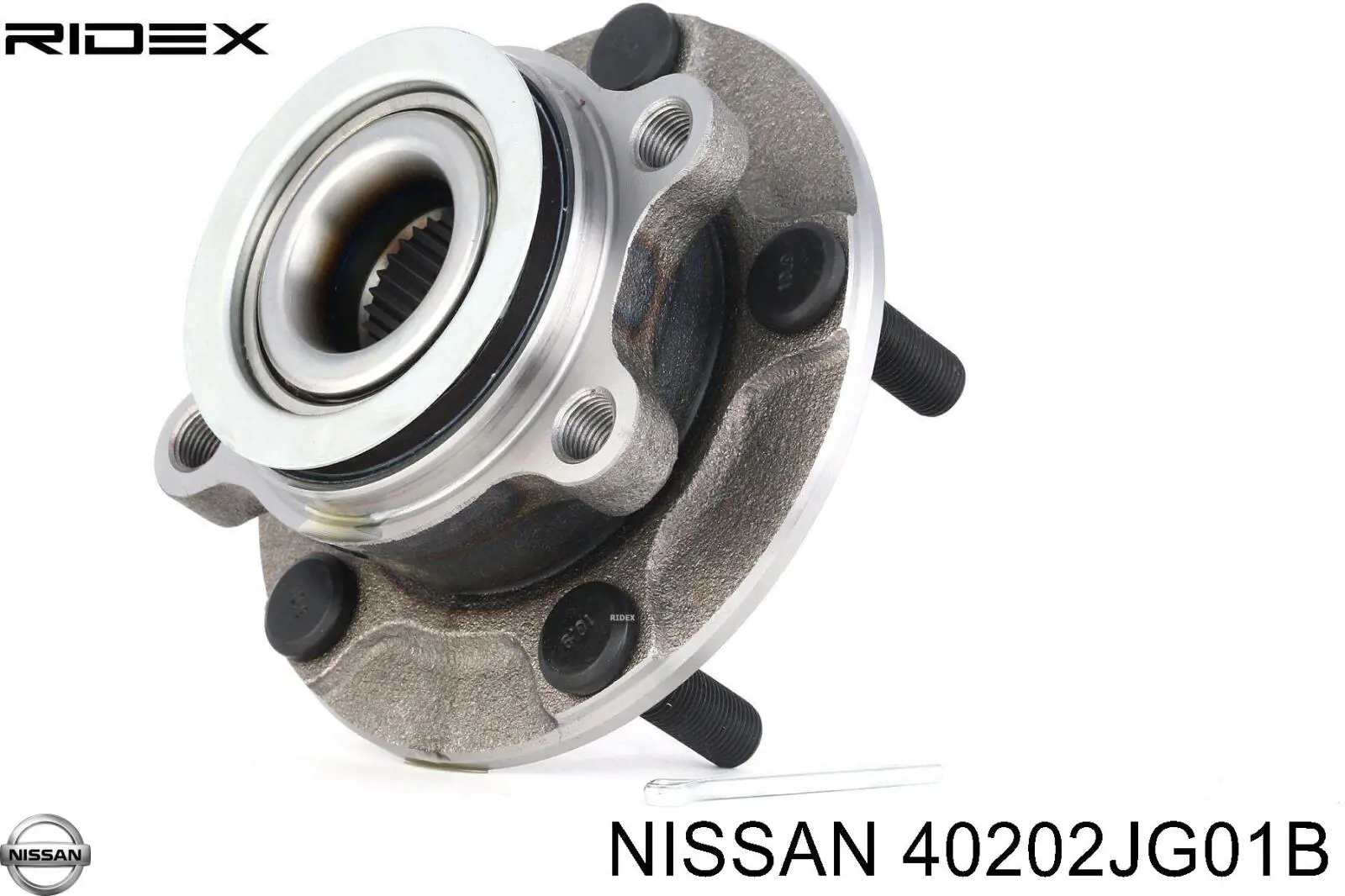 40202JG01B Nissan/Infiniti Cubo delantero