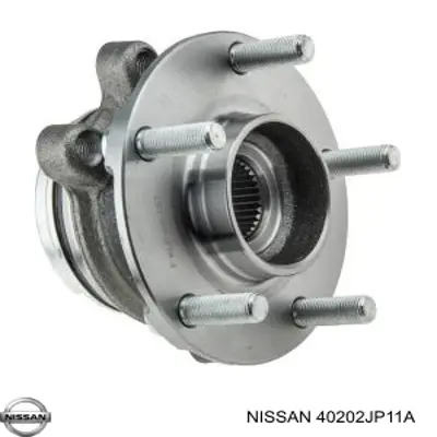 Buje de rueda delantero 40202JP11A Nissan/Infiniti