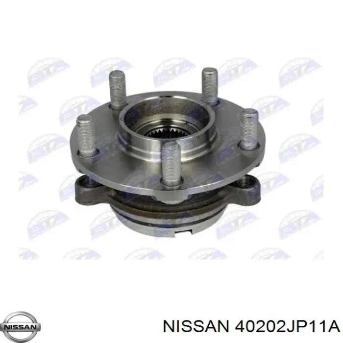 Buje de rueda delantero Nissan/Infiniti 40202JP11A precio, desde 71,28 EUR