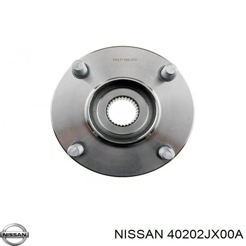 40202JX00A Nissan/Infiniti Cubo delantero