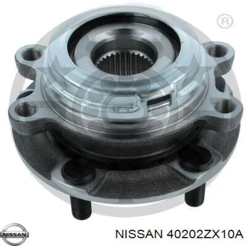 40202ZX10A Nissan cubo de rueda delantero