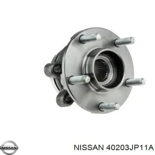 Buje de rueda delantero Nissan/Infiniti 40203JP11A precio, desde 69,48 EUR