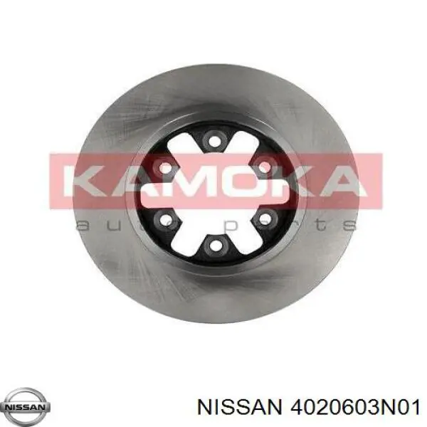 4020603N01 Nissan disco de freno delantero