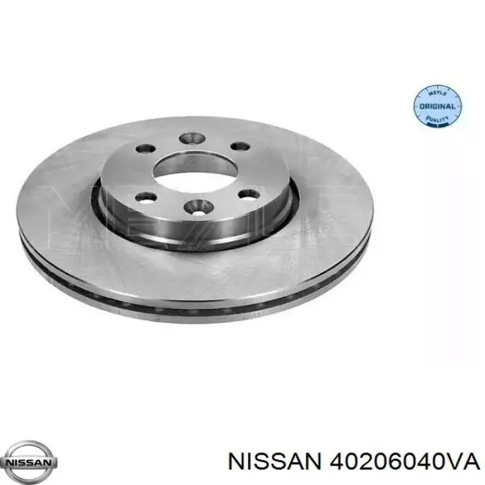 Freno de disco delantero Nissan Versa E12X